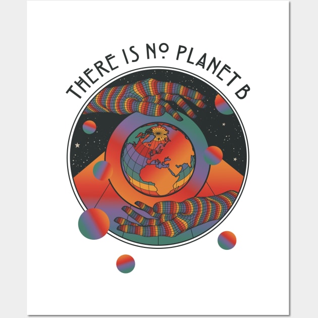 No Planet B Wall Art by Inktally